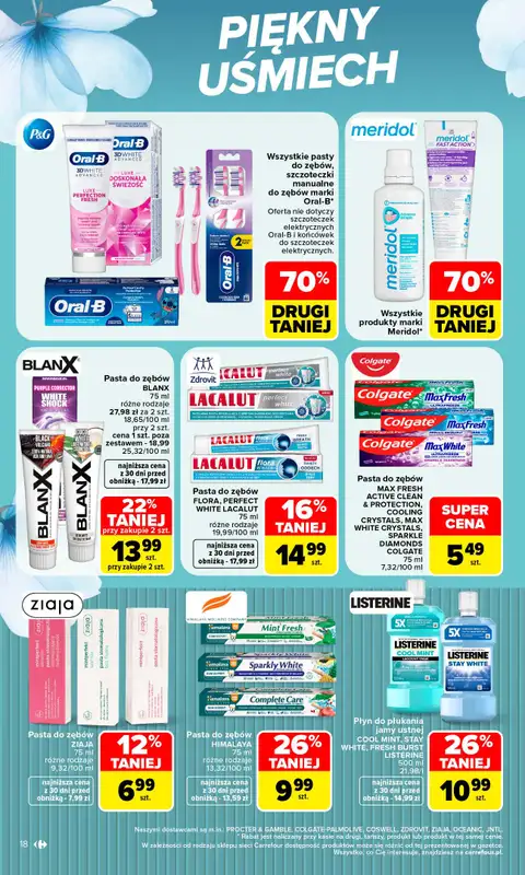 Carrefour - gazetka promocyjna Gazetka Siebie znasz najlepiej od poniedziałku 07.09 do soboty 19.09 - strona 18