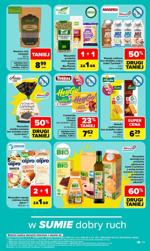 Carrefour - gazetka promocyjna Gazetka Siebie znasz najlepiej od poniedziałku 07.09 do soboty 19.09 - strona 29