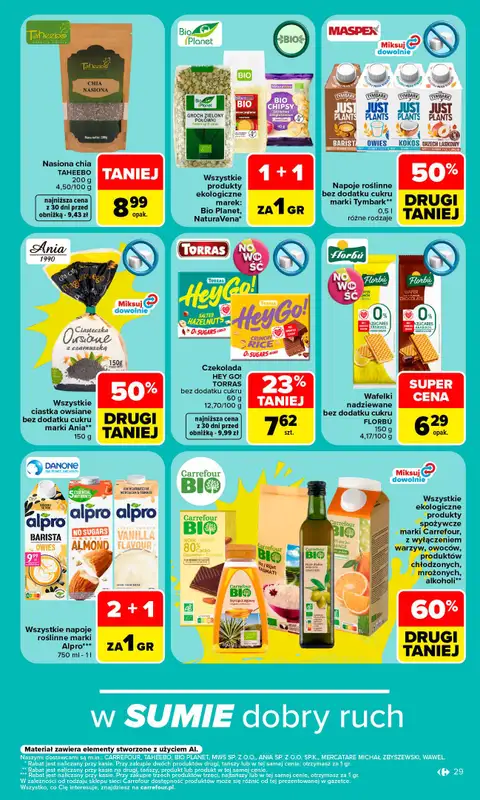 Carrefour - gazetka promocyjna Gazetka Siebie znasz najlepiej od poniedziałku 07.09 do soboty 19.09 - strona 29
