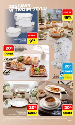 Carrefour - gazetka promocyjna Gazetka Stylowy dom od poniedziałku 07.09 do soboty 19.09 - strona 9