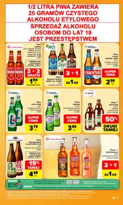Carrefour Market - gazetka promocyjna Gazetka Carrefour Market od poniedziałku od poniedziałku 07.09 do soboty 12.09 - strona 39