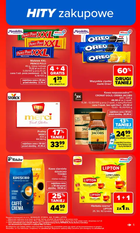 Carrefour Market - gazetka promocyjna Gazetka Carrefour Market od poniedziałku od poniedziałku 07.09 do soboty 12.09 - strona 7