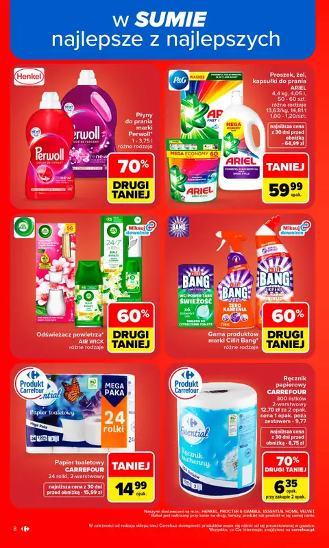 Carrefour Market - gazetka promocyjna Gazetka Carrefour Market od poniedziałku od poniedziałku 07.09 do soboty 12.09 - strona 10