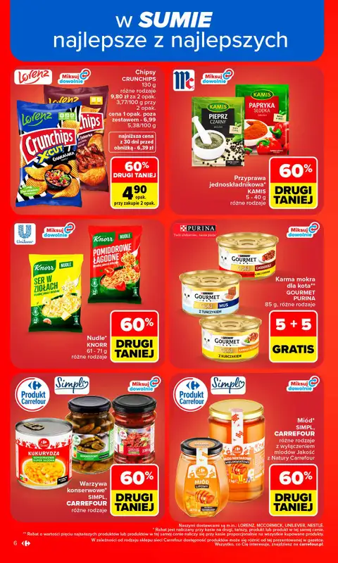 Carrefour Market - gazetka promocyjna Gazetka Carrefour Market od poniedziałku od poniedziałku 07.09 do soboty 12.09 - strona 8