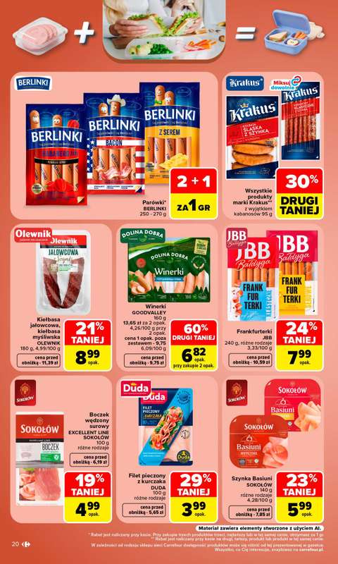 Carrefour Market - gazetka promocyjna Gazetka Carrefour Market od poniedziałku od poniedziałku 07.09 do soboty 12.09 - strona 22