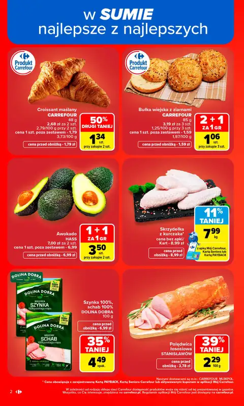Carrefour Market - gazetka promocyjna Gazetka Carrefour Market od poniedziałku od poniedziałku 07.09 do soboty 12.09 - strona 4