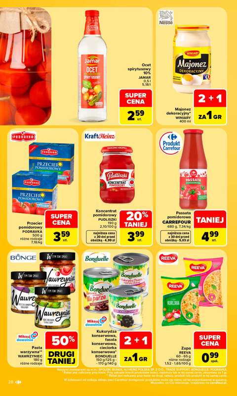 Carrefour Market - gazetka promocyjna Gazetka Carrefour Market od poniedziałku od poniedziałku 07.09 do soboty 12.09 - strona 30