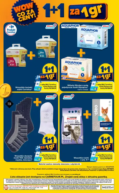 Carrefour Market - gazetka promocyjna Gazetka Wow co za ceny od poniedziałku 07.09 do soboty 12.09 - strona 12