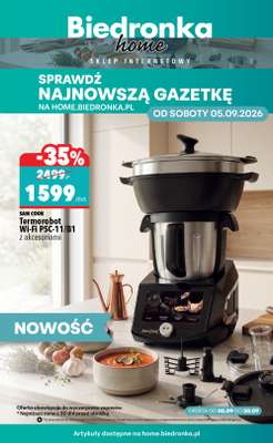 Biedronka Home - gazetka promocyjna Najlepsze oferty od soboty 05.09 do soboty 31.10