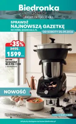 Biedronka Home - gazetka promocyjna Najlepsze oferty od soboty 05.09 do soboty 31.10