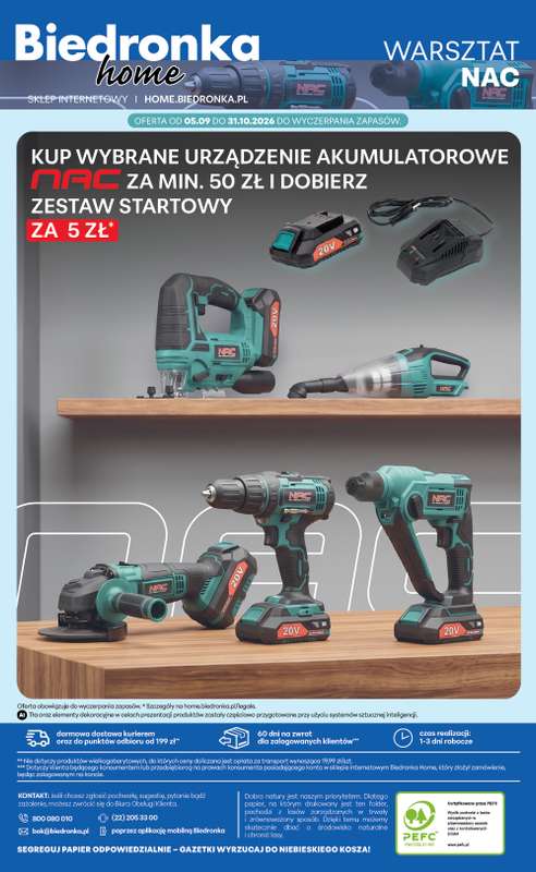 Biedronka Home - gazetka promocyjna Najlepsze oferty od soboty 05.09 do soboty 31.10 - strona 6