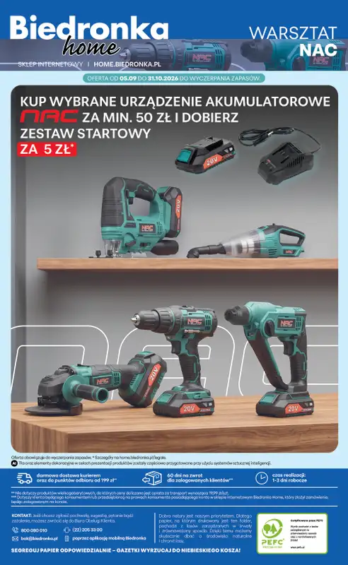 Biedronka Home - gazetka promocyjna Najlepsze oferty od soboty 05.09 do soboty 31.10 - strona 6