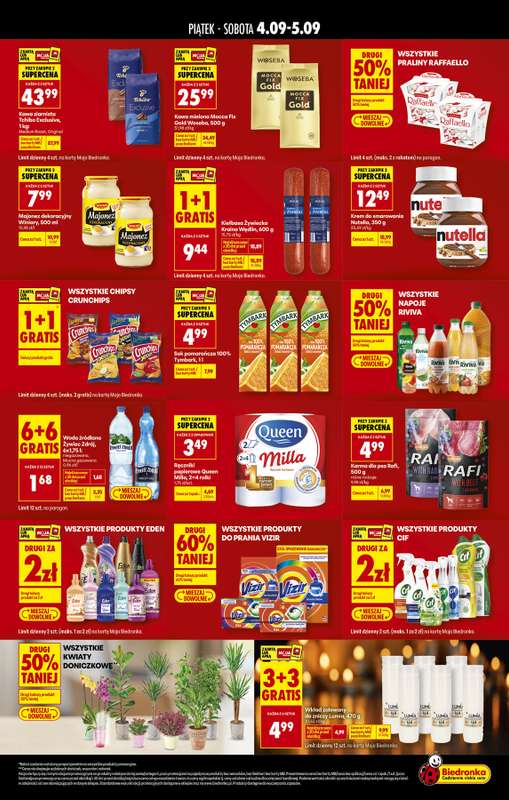Biedronka - gazetka promocyjna Najtańsza sobota od soboty 05.09 do soboty 05.09 - strona 2
