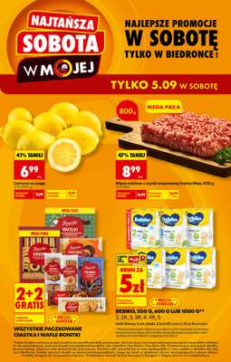 Biedronka - gazetka promocyjna Najtańsza sobota od soboty 05.09 do soboty 05.09