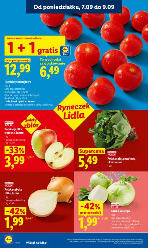 Lidl - gazetka promocyjna Oferta od poniedziałku od poniedziałku 07.09 do środy 09.09 - strona 32