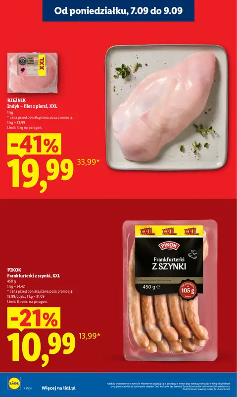 Lidl - gazetka promocyjna Oferta od poniedziałku od poniedziałku 07.09 do środy 09.09 - strona 12