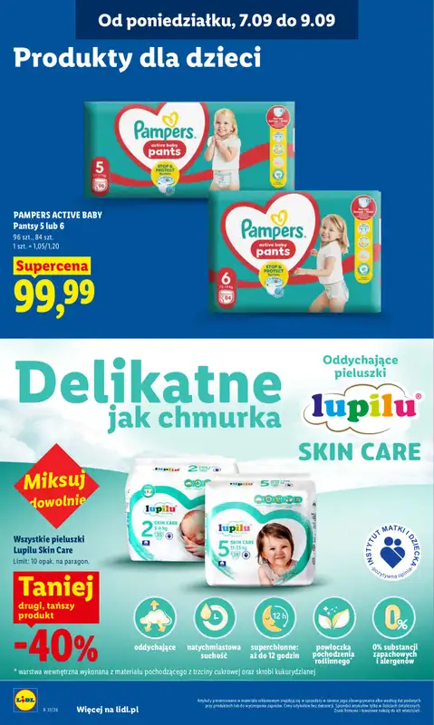 Lidl - gazetka promocyjna Oferta od poniedziałku od poniedziałku 07.09 do środy 09.09 - strona 80