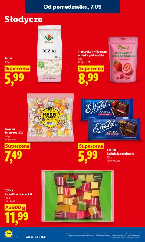 Lidl - gazetka promocyjna Oferta od poniedziałku od poniedziałku 07.09 do środy 09.09 - strona 76