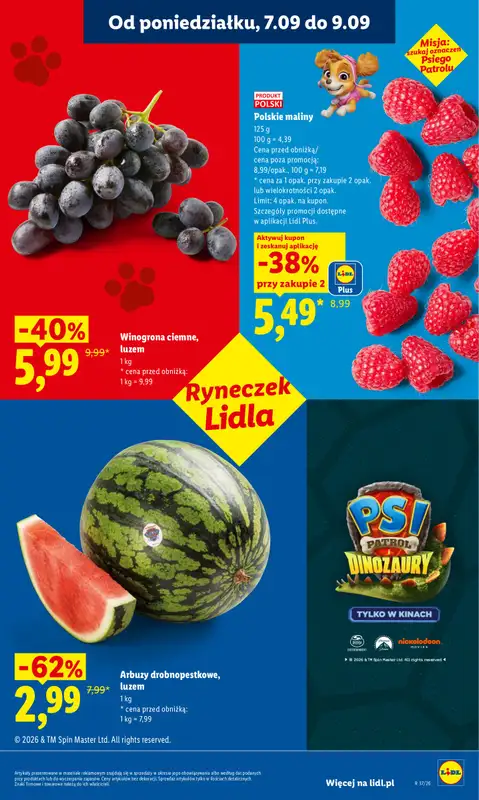 Lidl - gazetka promocyjna Oferta od poniedziałku od poniedziałku 07.09 do środy 09.09 - strona 35