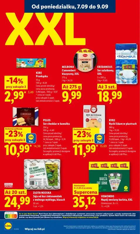 Lidl - gazetka promocyjna Oferta od poniedziałku od poniedziałku 07.09 do środy 09.09 - strona 40