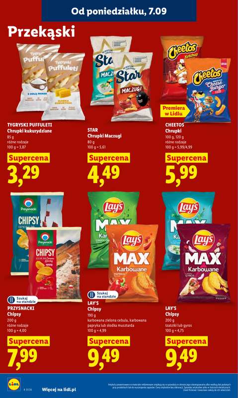 Lidl - gazetka promocyjna Oferta od poniedziałku od poniedziałku 07.09 do środy 09.09 - strona 72