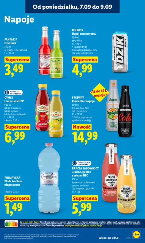Lidl - gazetka promocyjna Oferta od poniedziałku od poniedziałku 07.09 do środy 09.09 - strona 69