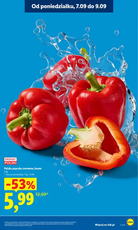 Lidl - gazetka promocyjna Oferta od poniedziałku od poniedziałku 07.09 do środy 09.09 - strona 15