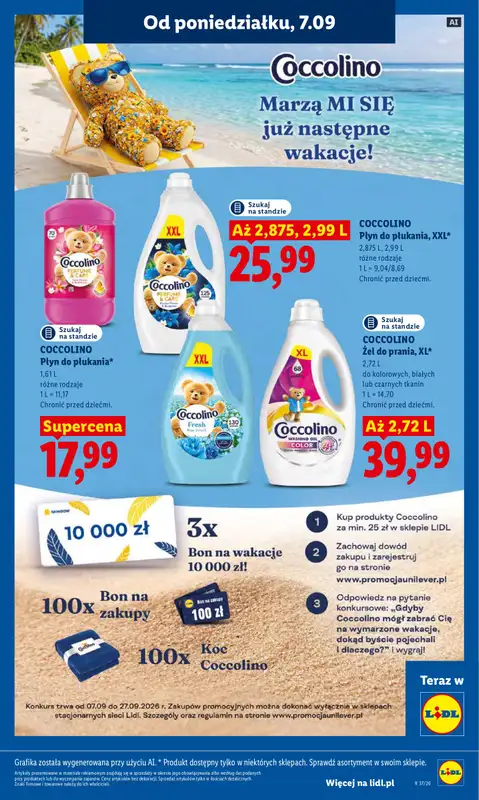 Lidl - gazetka promocyjna Oferta od poniedziałku od poniedziałku 07.09 do środy 09.09 - strona 81