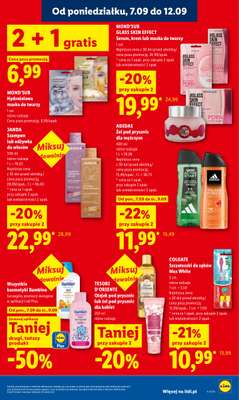 Lidl - gazetka promocyjna Oferta od poniedziałku od poniedziałku 07.09 do środy 09.09 - strona 57