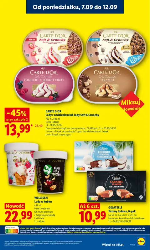 Lidl - gazetka promocyjna Oferta od poniedziałku od poniedziałku 07.09 do środy 09.09 - strona 49