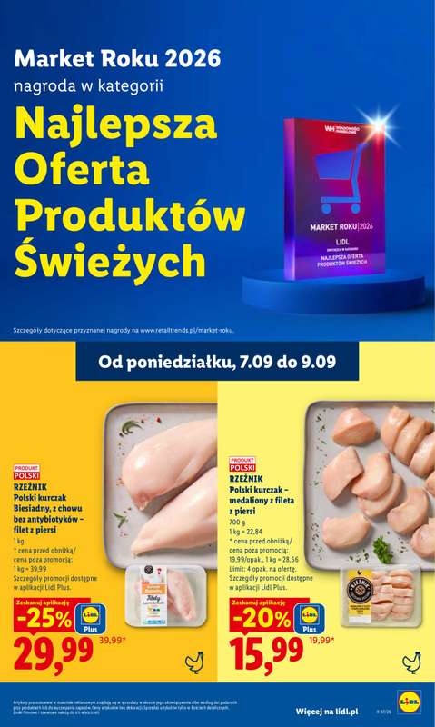 Lidl - gazetka promocyjna Oferta od poniedziałku od poniedziałku 07.09 do środy 09.09 - strona 63