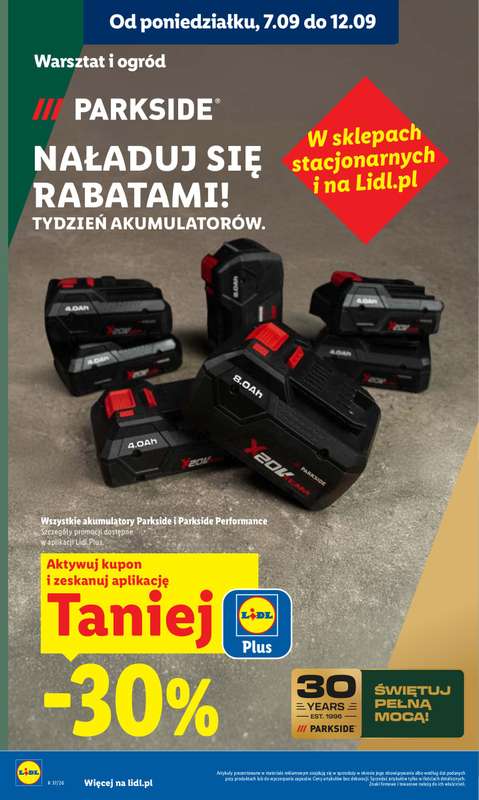 Lidl - gazetka promocyjna Oferta od poniedziałku od poniedziałku 07.09 do środy 09.09 - strona 26
