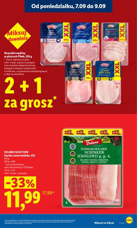 Lidl - gazetka promocyjna Oferta od poniedziałku od poniedziałku 07.09 do środy 09.09 - strona 13
