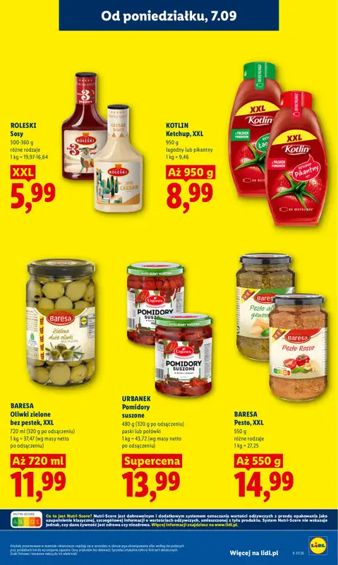 Lidl - gazetka promocyjna Oferta od poniedziałku od poniedziałku 07.09 do środy 09.09 - strona 43