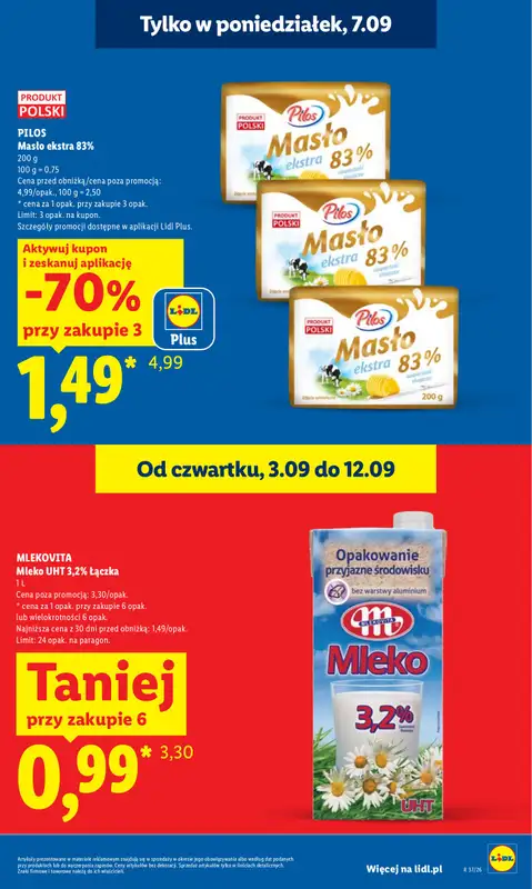 Lidl - gazetka promocyjna Oferta od poniedziałku od poniedziałku 07.09 do środy 09.09 - strona 7