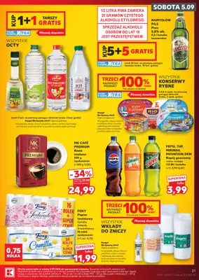 Kaufland - gazetka promocyjna Gazetka Tygodnia od czwartku 03.09 do środy 09.09 - strona 21