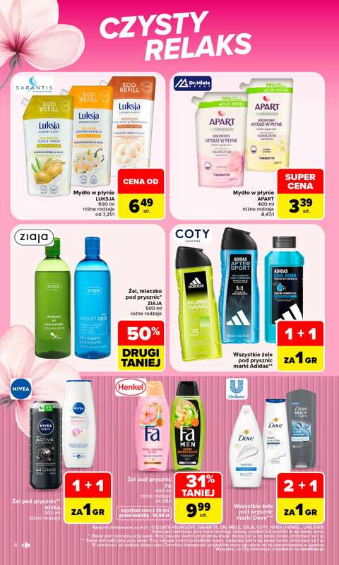 Carrefour Market - gazetka promocyjna Gazetka Siebie znasz najlepiej od poniedziałku 07.09 do soboty 19.09 - strona 4