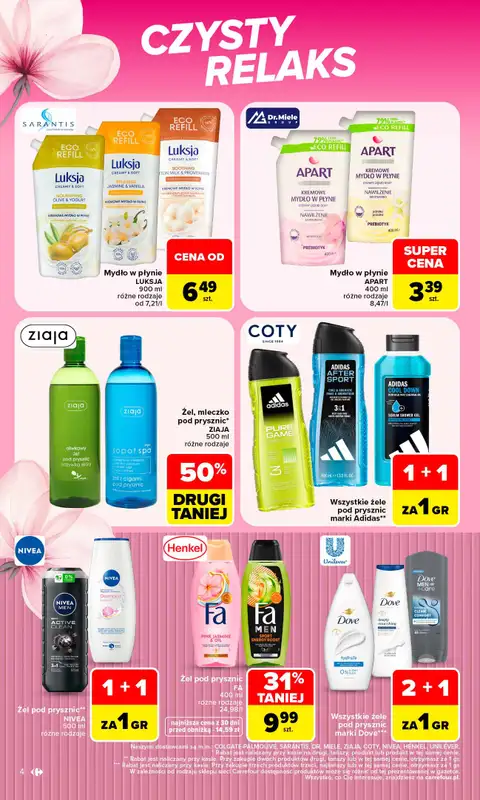 Carrefour Market - gazetka promocyjna Gazetka Siebie znasz najlepiej od poniedziałku 07.09 do soboty 19.09 - strona 4