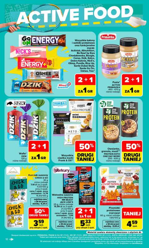 Carrefour Market - gazetka promocyjna Gazetka Siebie znasz najlepiej od poniedziałku 07.09 do soboty 19.09 - strona 10