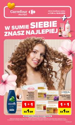 Carrefour Market - gazetka promocyjna Gazetka Siebie znasz najlepiej od poniedziałku 07.09 do soboty 19.09