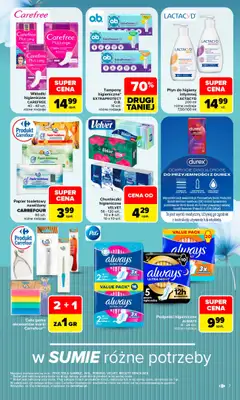 Carrefour Market - gazetka promocyjna Gazetka Siebie znasz najlepiej od poniedziałku 07.09 do soboty 19.09 - strona 7