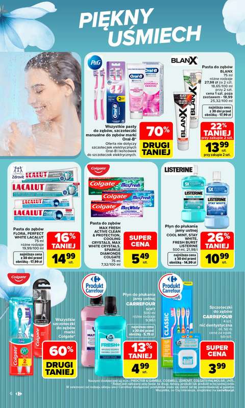 Carrefour Market - gazetka promocyjna Gazetka Siebie znasz najlepiej od poniedziałku 07.09 do soboty 19.09 - strona 6