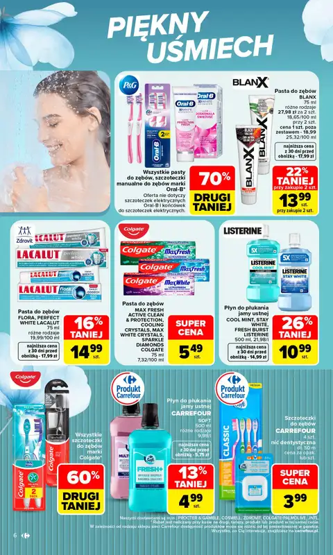 Carrefour Market - gazetka promocyjna Gazetka Siebie znasz najlepiej od poniedziałku 07.09 do soboty 19.09 - strona 6