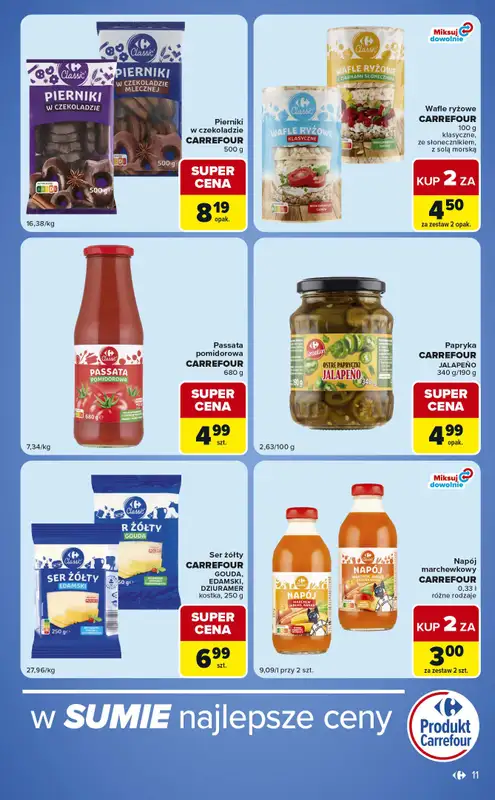 Carrefour Market - gazetka promocyjna Gazetka Ekspresowe zakupy od wtorku 08.09 do poniedziałku 14.09 - strona 11