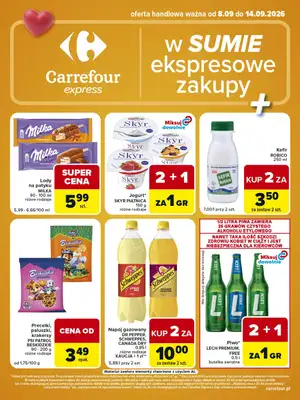 Carrefour Express - gazetka promocyjna Gazetka Express od wtorku 08.09 do poniedziałku 14.09 - strona 2