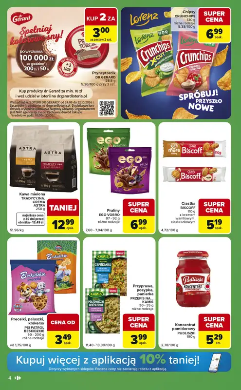 Carrefour Express - gazetka promocyjna Gazetka Express od wtorku 08.09 do poniedziałku 14.09 - strona 4