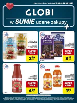Globi - gazetka promocyjna Gazetka Globi od wtorku 08.09 do poniedziałku 14.09 - strona 2