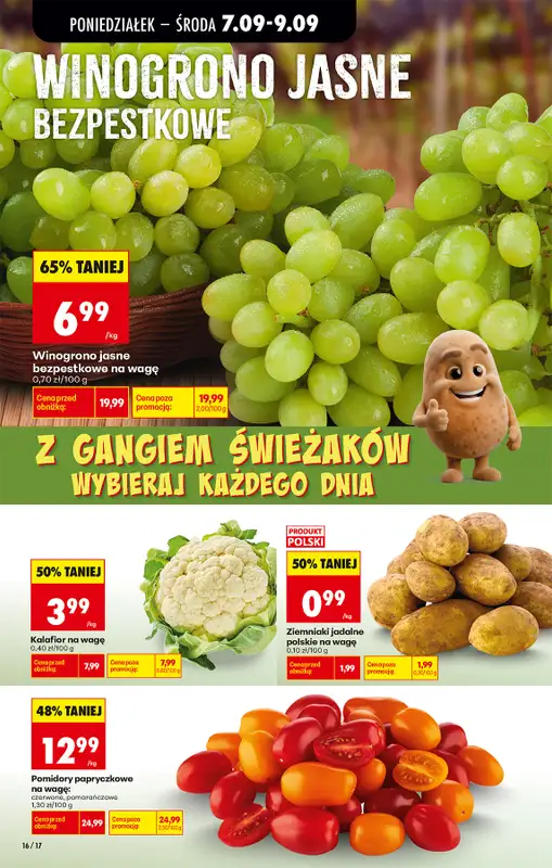 Biedronka - gazetka promocyjna Od poniedziałku od poniedziałku 07.09 do soboty 12.09 - strona 16