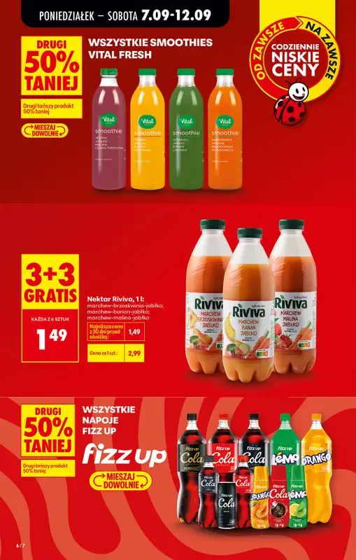 Biedronka - gazetka promocyjna Od poniedziałku od poniedziałku 07.09 do soboty 12.09 - strona 6