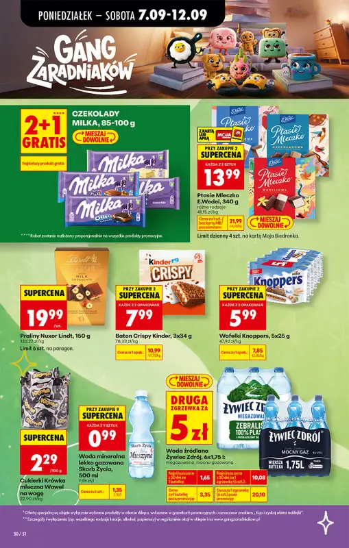 Biedronka - gazetka promocyjna Od poniedziałku od poniedziałku 07.09 do soboty 12.09 - strona 62